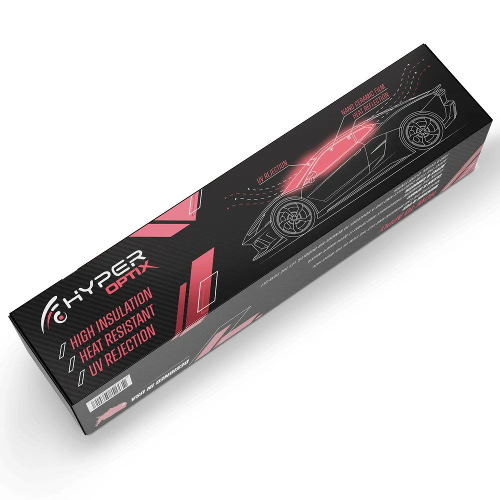 HyperPro ceramic window film packaging